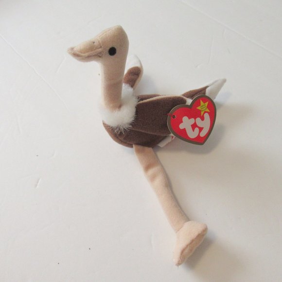 Catnip Teenie Beanie Ostrich - Picture 1 of 4